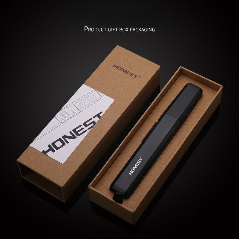 Honest Windproof Jet Torch Lighter Metal High Temperature Flame Large Capacity Outdoor Camping Moxibustion Tool