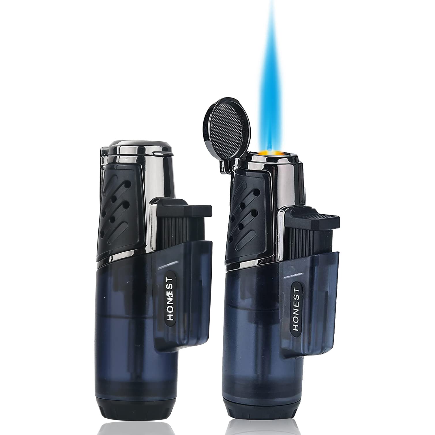 Butane Jet Size Triple Jet Lighter – HONEST-LIGHTER