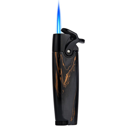 HONEST Butane Torch Pocket Lighter - Adjustable Refillable Gas Lighter for Candles, Kitchen, Fireplace, and Fireworks (Butane Not Included)