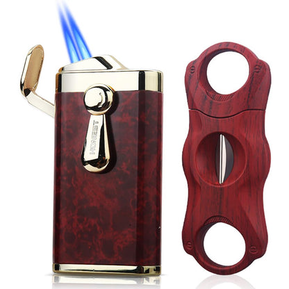 HONEST Double Jet Flame Torch Lighter – Pocket Lighter Gift for Men, Ideal for BBQ, Kitchen, Fireplace, and Candles